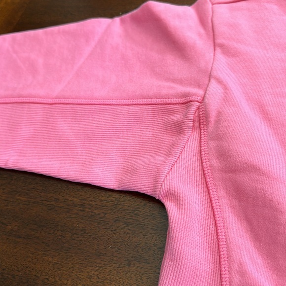 NWT Barbie Forever 21 Pink Cropped Sweatshirt - Picture 7 of 8